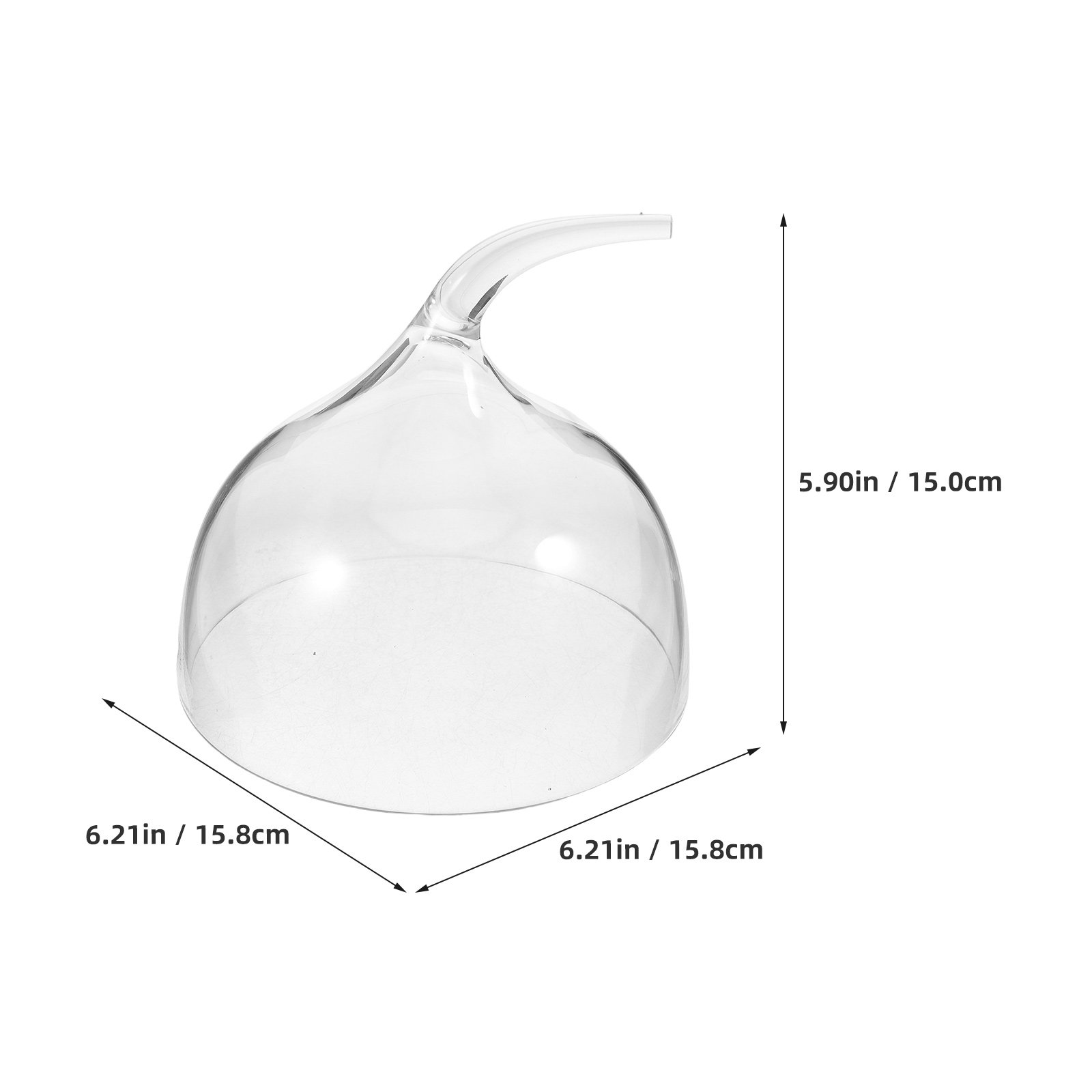 Leichte PC-Transparente Kuchen – Plastic Dome Clear Bewertung und Preis